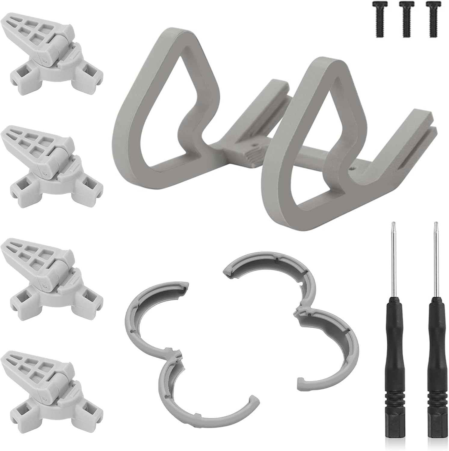 Gimbal Bumper Protection for DJI Neo, Quick Release PTZ Bumper, Aluminium Alloy Anti-Collision Protection Strip for DJI Neo Drone Camera (Grey), Gray, Bumper