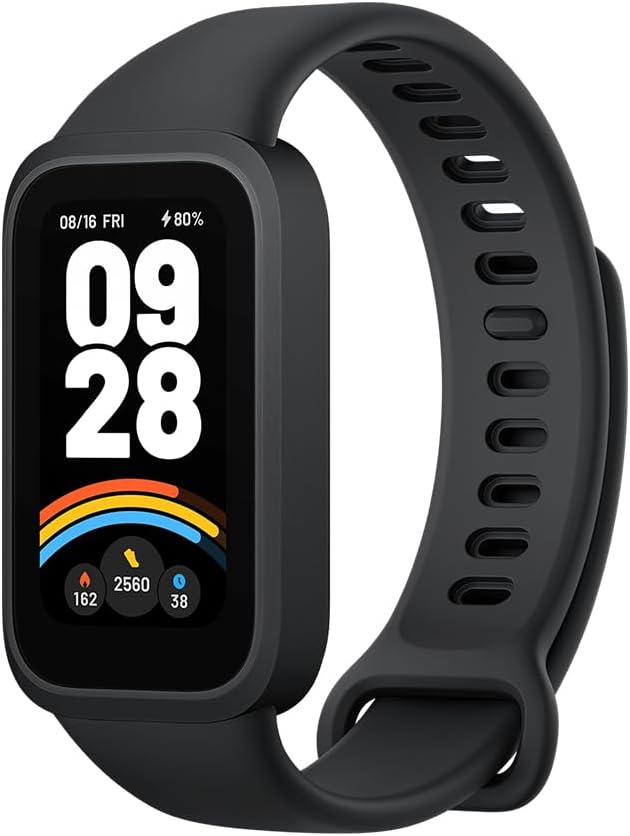 Xiaomi Smart Band 9 Active,Sports Fitness Tracker,Watch,1.47'' TFT Display, 60Hz high Refresh Rate,18 Days Battery Life,Sleep and Health Monitoring,50 Sports Modes, 5ATM, iOS & Android, Black