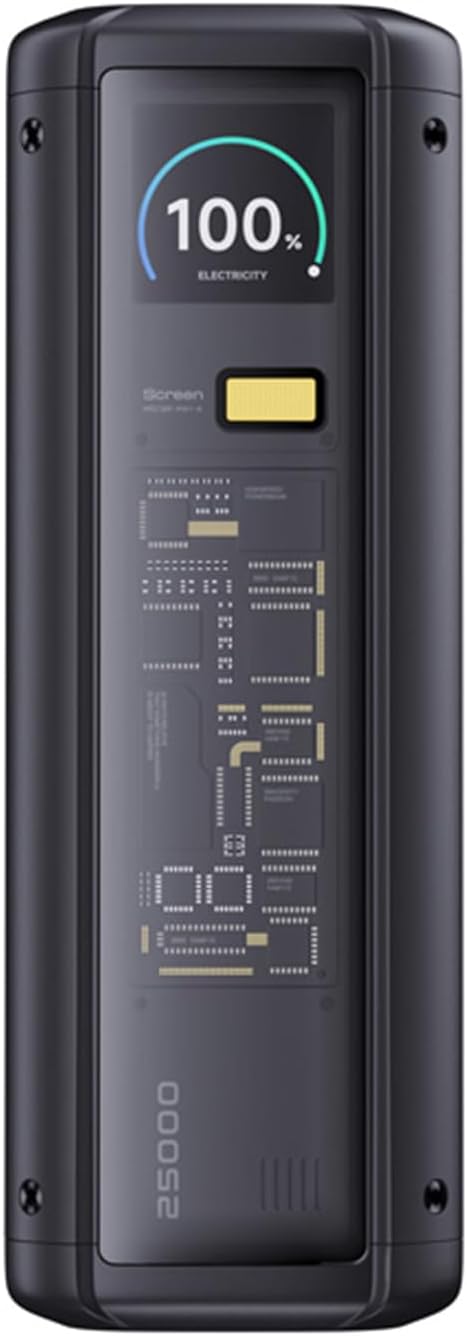 Xiaomi 212W HyperCharge Power Bank 25000mAh, PD 3.1 140W Output, Ultra-Large-Capacity with Colour Display, USB-C Two-Way Fast Charging, for iPhone, Samsung, Xiaomi, MacBook and iPad