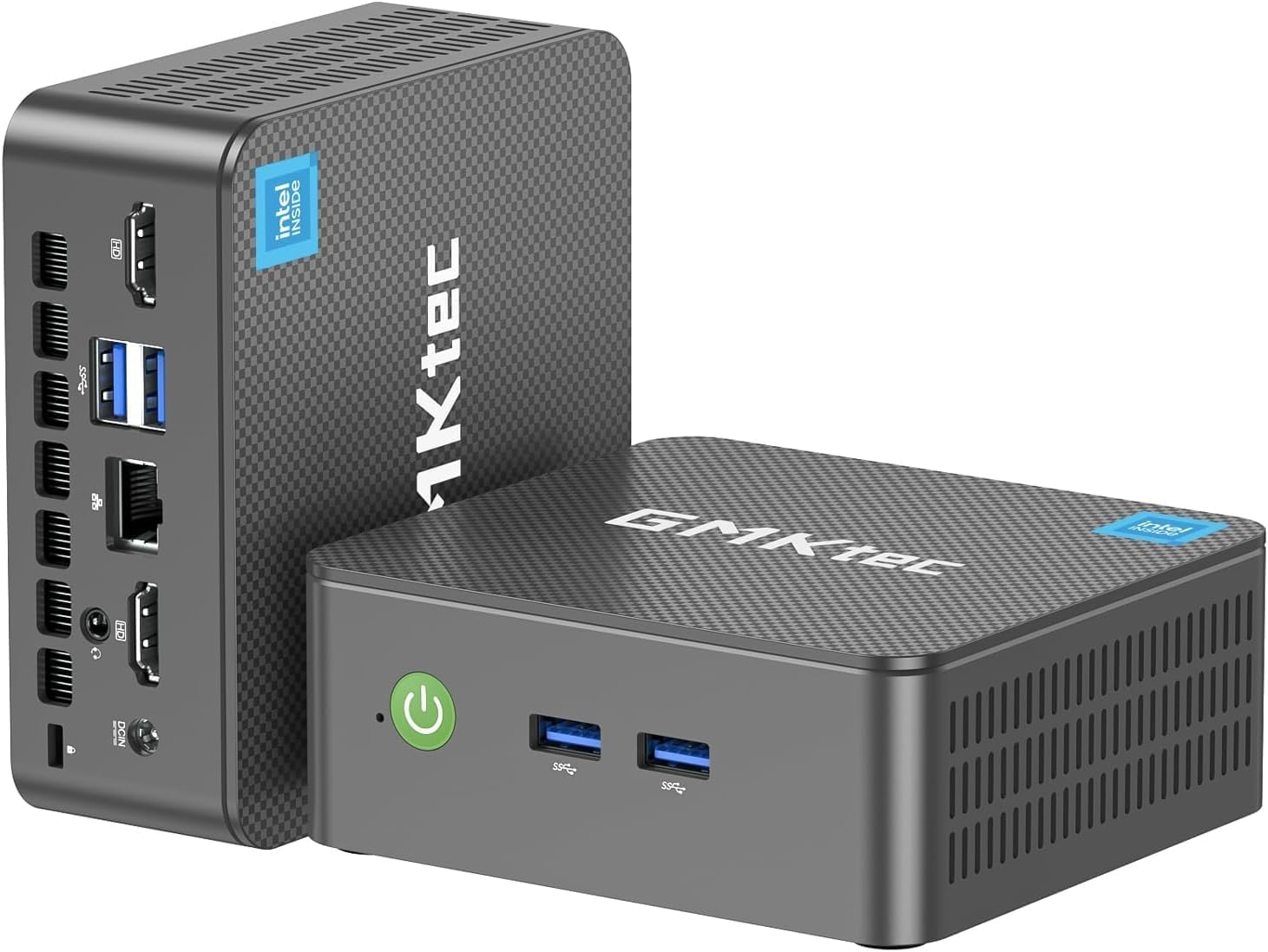 GMKtec Mini PC Computer N95 (Turbo 3.4GHz) 16GB DDR4 512GB SSD Desktop Computer 4K Dual HDMI Display/3x USB 3.2/WiFi 5 BT5.0/RJ45 Ethernet Nucbox G3S