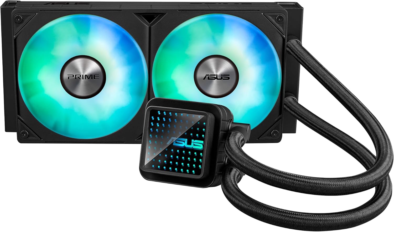 ASUS PRIME LC 240 ARGB CPU Cooler, 9.4 inches (240 mm), All-in-One AIO Water Cooling