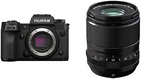 Fujifilm X-H2 Mirrorless Digital Camera, Black + XF23mm Lens