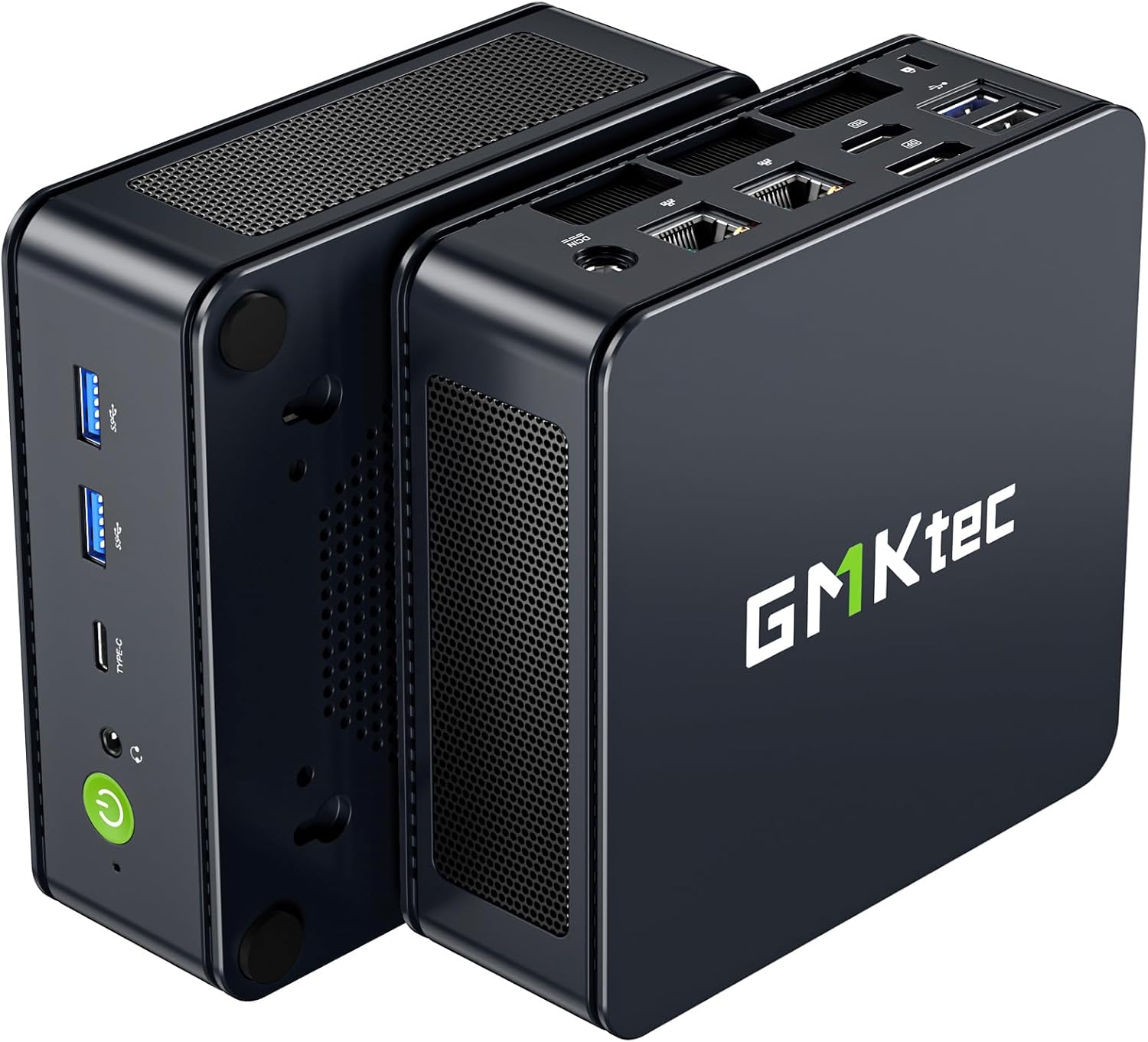 GMKtec M6 Ultra Gaming Barebone Mini-PC Ryzen 5 7640HS (aufgerüstet auf 6600H/6800U), KEIN RAM, KEINE SSD, Dual-NIC-LAN 2.5GbE Mini-Computer, dreifaches 4K Display, WiFi 6, USB4, BT 5.2, DP