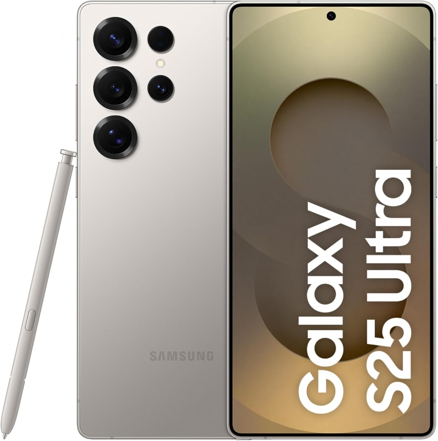 Samsung Galaxy S25 Ultra 5G (256GB, Titanium Gray) with Galaxy AI, 200MP Camera, S Pen, Snapdragon 8 Elite, 5000mAh Battery