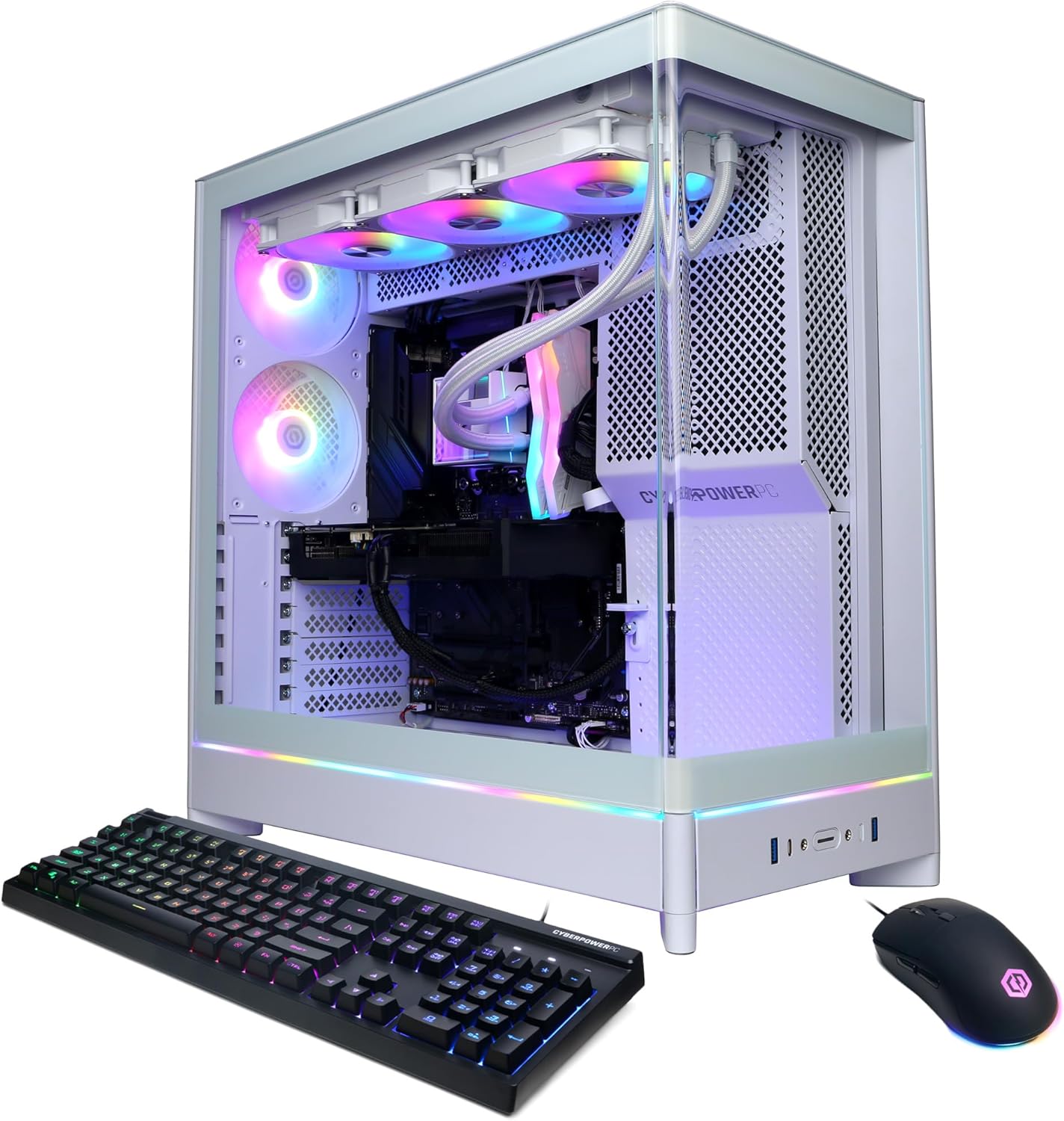 CyberPowerPC Gamer Supreme Gaming PC – AMD Ryzen 9 9950X3D 4.3GHz, NVIDIA GeForce RTX 5070 Ti 16GB, 64GB DDR5, 4TB PCIe 4.0 SSD, Wi-Fi, Windows 11 Home