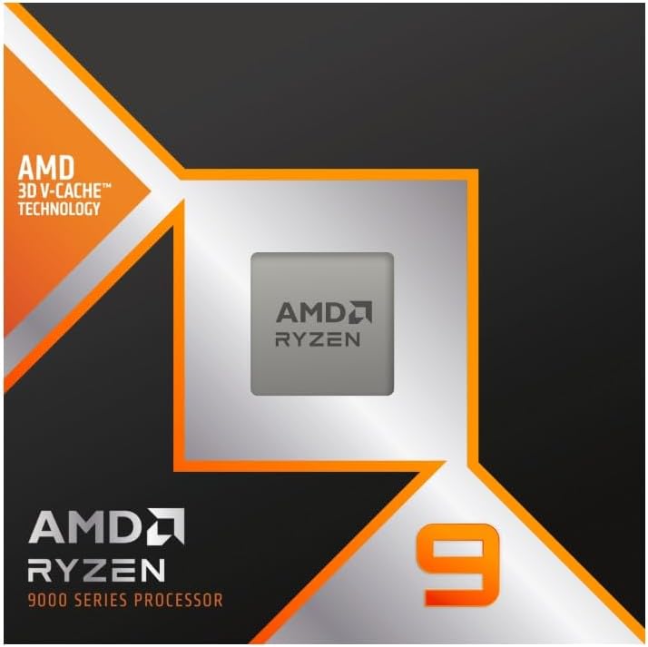 AMD Ryzen 9 9900X3D 12-Core AM5 Desktop Processor - 5.5GHz Max Boost