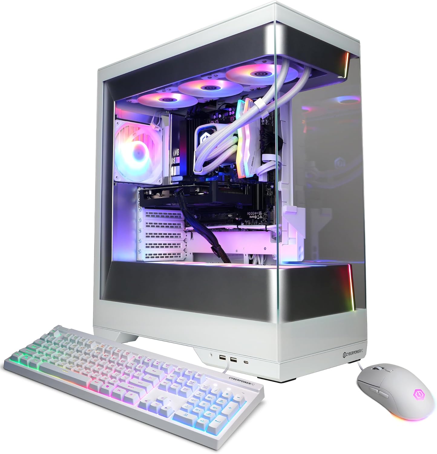 CyberPowerPC Gamer Supreme Gaming PC – AMD Ryzen 7 9800X3D 4.7GHz, AMD Radeon RX 9060 XT 16GB, 32GB DDR5, 2TB PCIe 4.0 SSD, Wi-Fi, Windows 11 Home