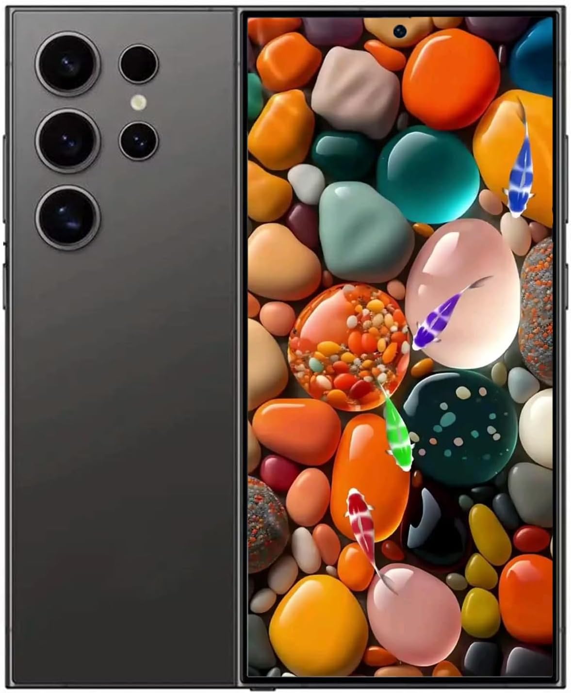 Samsung Galaxy S24 Ultra 5G 256GB, Titanium Black (Renewed)