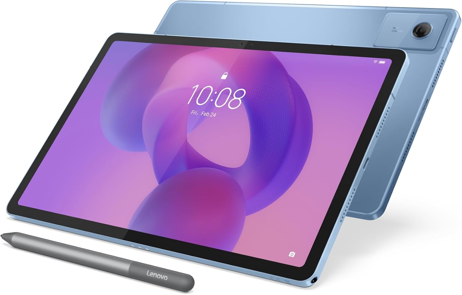 Lenovo Idea Tab Tablet | 11 Inch 2.5K 16:10 LCD Display | MediaTek Dimensity 6300 | 8GB RAM | 128GB Memory | Android 15 | Polar Blue | Includes Tab Pen