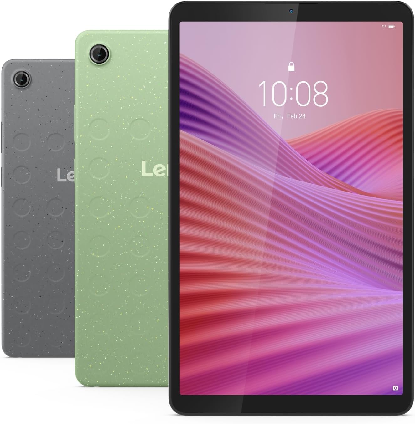 Lenovo Tab One Tablet | 8.7 Inch 1340 x 800 LCD Display | MediaTek Helio G85 | 4GB RAM | 64GB Memory | Android 14 | Luna Grey | Includes Folio Case