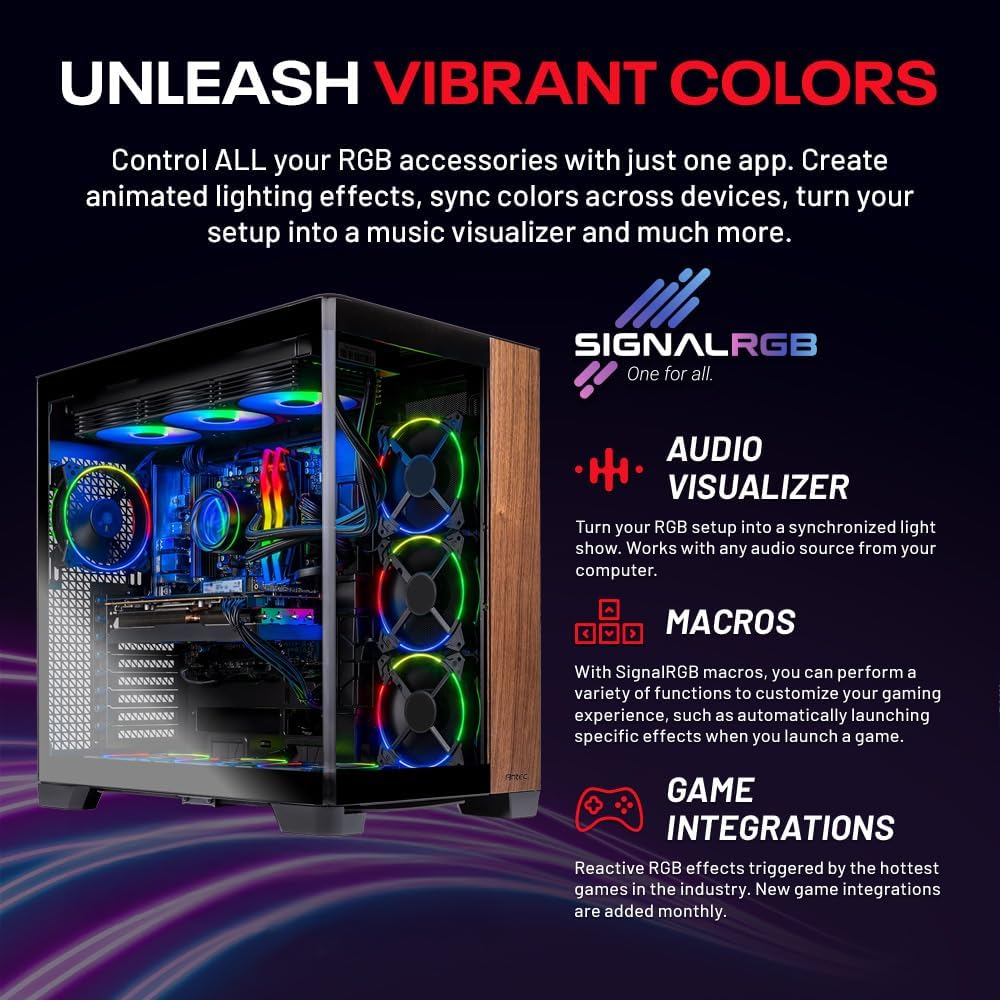 Skytech Gaming Prism 4 Desktop PC – AMD Ryzen 9 9950X3D 4.3GHz, NVIDIA GeForce RTX 5080 16GB, X870 Board, 64GB DDR5, 4TB Gen4 SSD, 1000W Gold ATX3, 360mm ARGB AIO, Wi-Fi, Windows 11