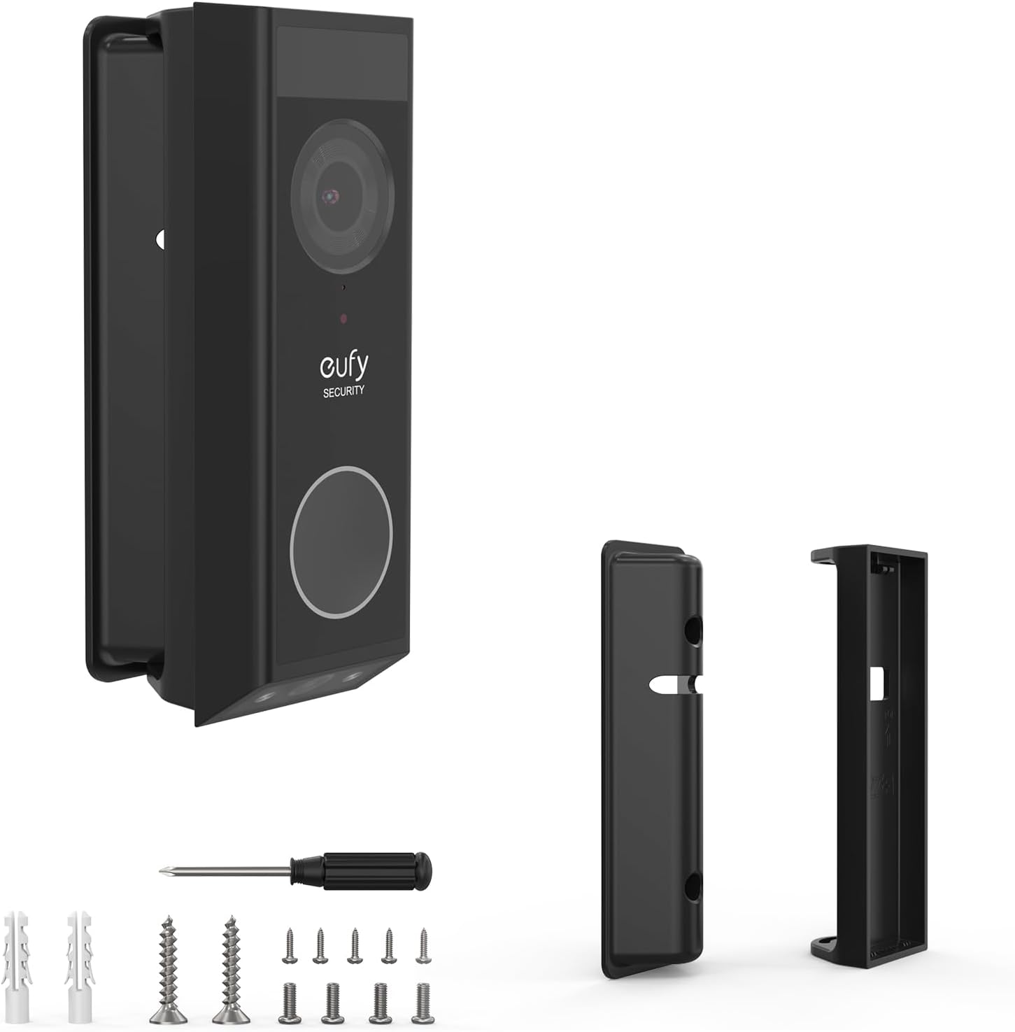 Corner Bracket for Eufy Security Video Doorbell E340, Holder for eufy Video Doorbell E340, Doorbell Accessory for Eufy Video Doorbell E340