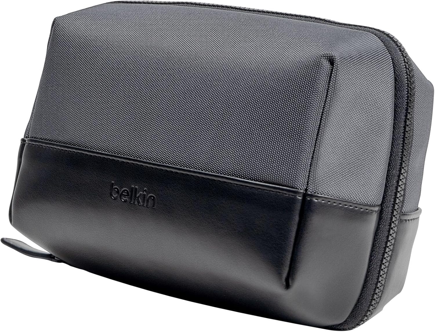 Belkin Tech Travel Bag Cable Organiser - Carrying Case for Travel Accessories - Fits iPhone, Power Bank, Charging Block, Apple Pencil, AirTag Holder - Travel Friendly, Soft Durable Fabric