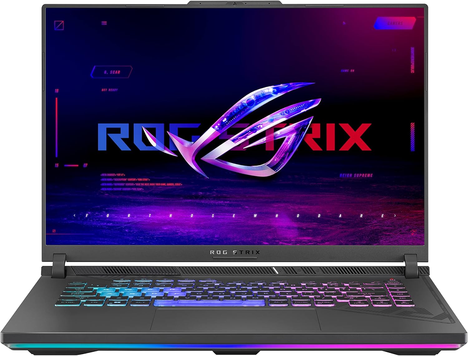 ASUS ROG Strix G16 (2025) Gaming Laptop, 16" 2.5K Display, Intel Core Ultra 9 275HX, NVIDIA GeForce RTX 5070 Ti, 32GB DDR5 RAM, 2TB PCIe 4.0 SSD, Wi-Fi 7, Windows 11