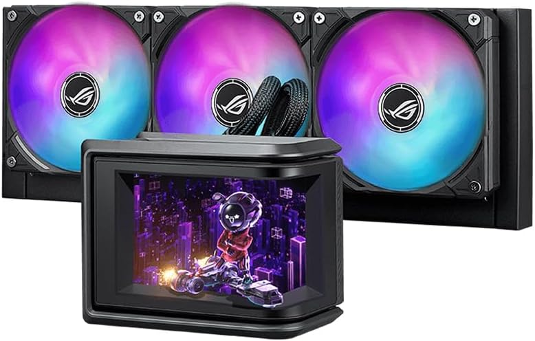ASUS CPU Cooler 14.2 inches (360 mm) All-in-One AIO Water Cooling ROG Ryuo IV SLC 360 ARGB Domestic Authorized Dealer