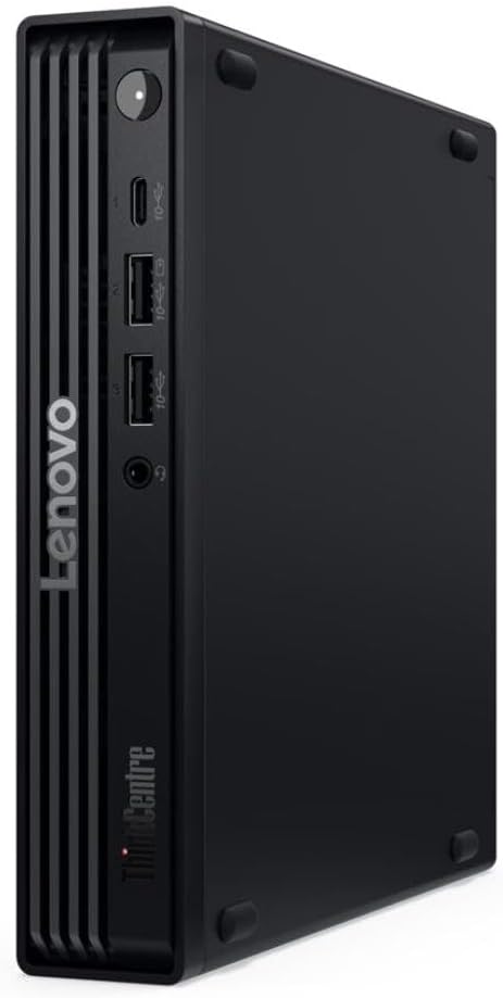 Lenovo ThinkCentre M70q Desktop PC (Gen 6 Ultra 5 225T CPU, 16GB RAM 512GB SSD)
