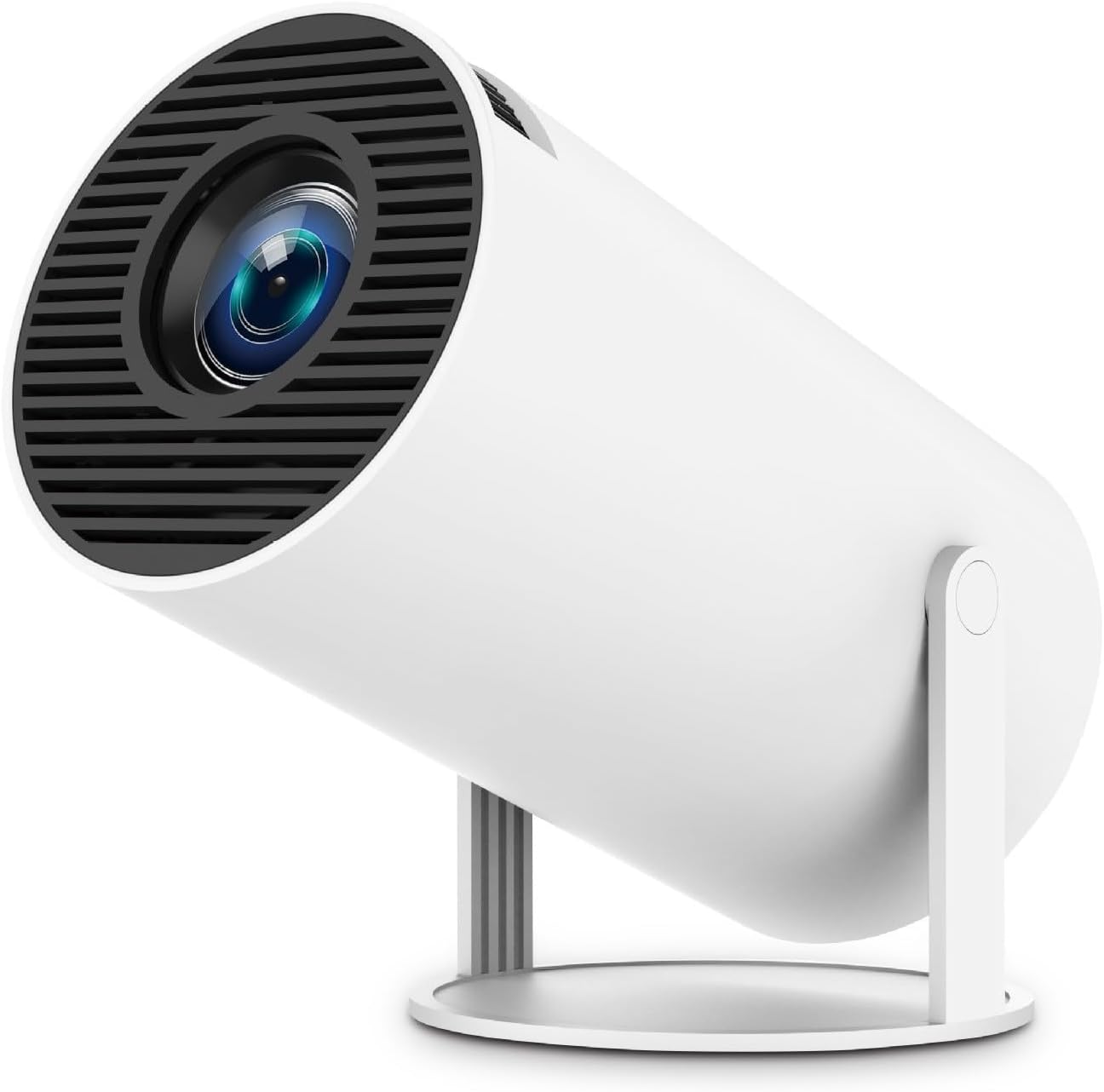 HY300 Pro Mini Smart Projector 1080P Full HD, 4K Support, WiFi 6 & Bluetooth 5.0, Portable Outdoor Home Theater Projector with Auto Keystone, Android 13, 180° Rotation, 130” Screen Display