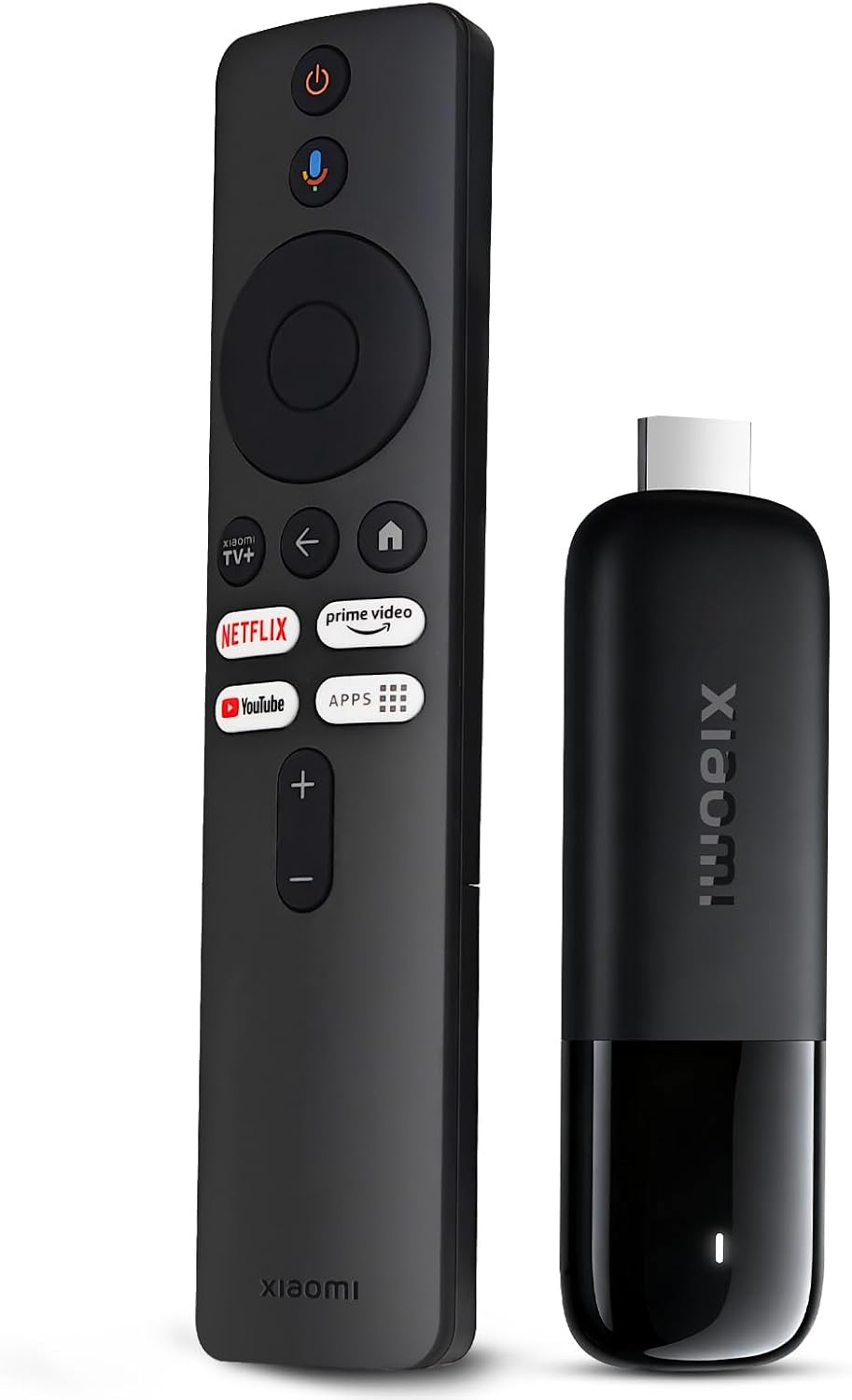 Xiaomi TV Stick 4K (2nd Gen), Mi Streaming Stick Compatible with Google TV, Google Cast, Voice Remote Control, Supports Wi-Fi 6, HDR10, Dolby Vision, Dolby Atmos and DTS:X, Free Channels