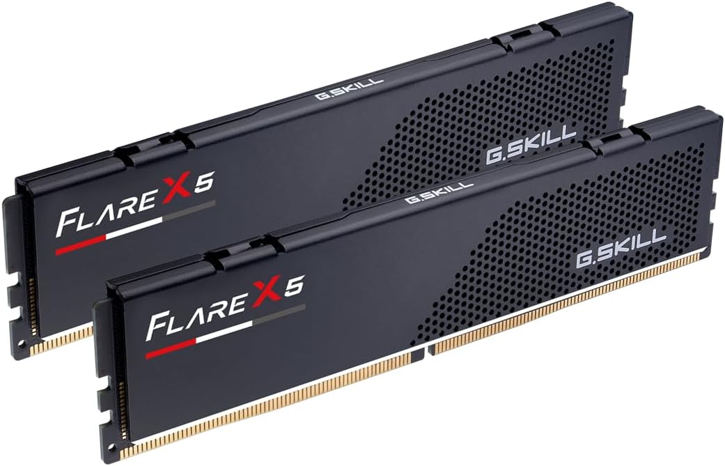 G.Skill Flare X5 DDR5-6000 16GB (2x8GB) CL30-38-38-96 1.35V Desktop Memory AMD EXPO F5-6000J3038F8GH2-FX5