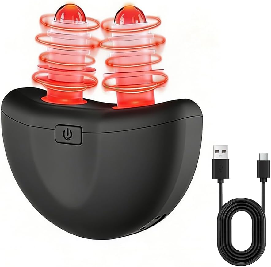 Respirelief Nose-free Sinus Light, Red Light Nasal Therapy Device, Red Light Nose Therapy Instrument, Sinusitis Red Light Nasal Therapy Device, Promotes Natural Breathing & Relief