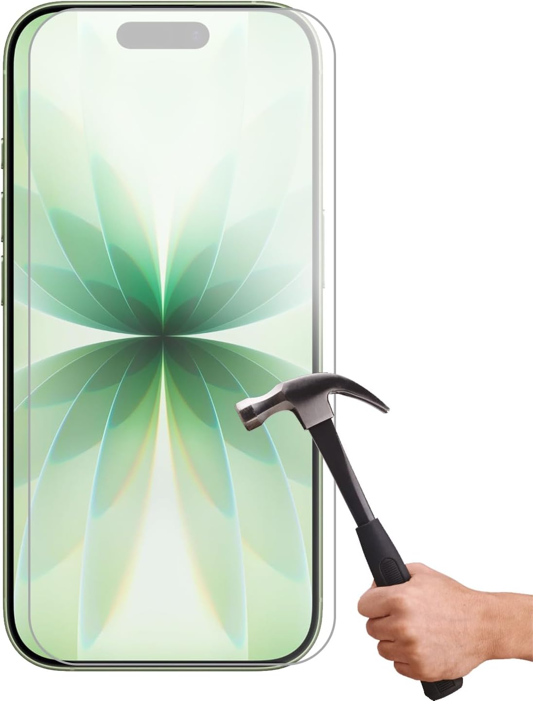 9H Tempered Glass Screen Protector Guard for Apple iPhone 17 Front