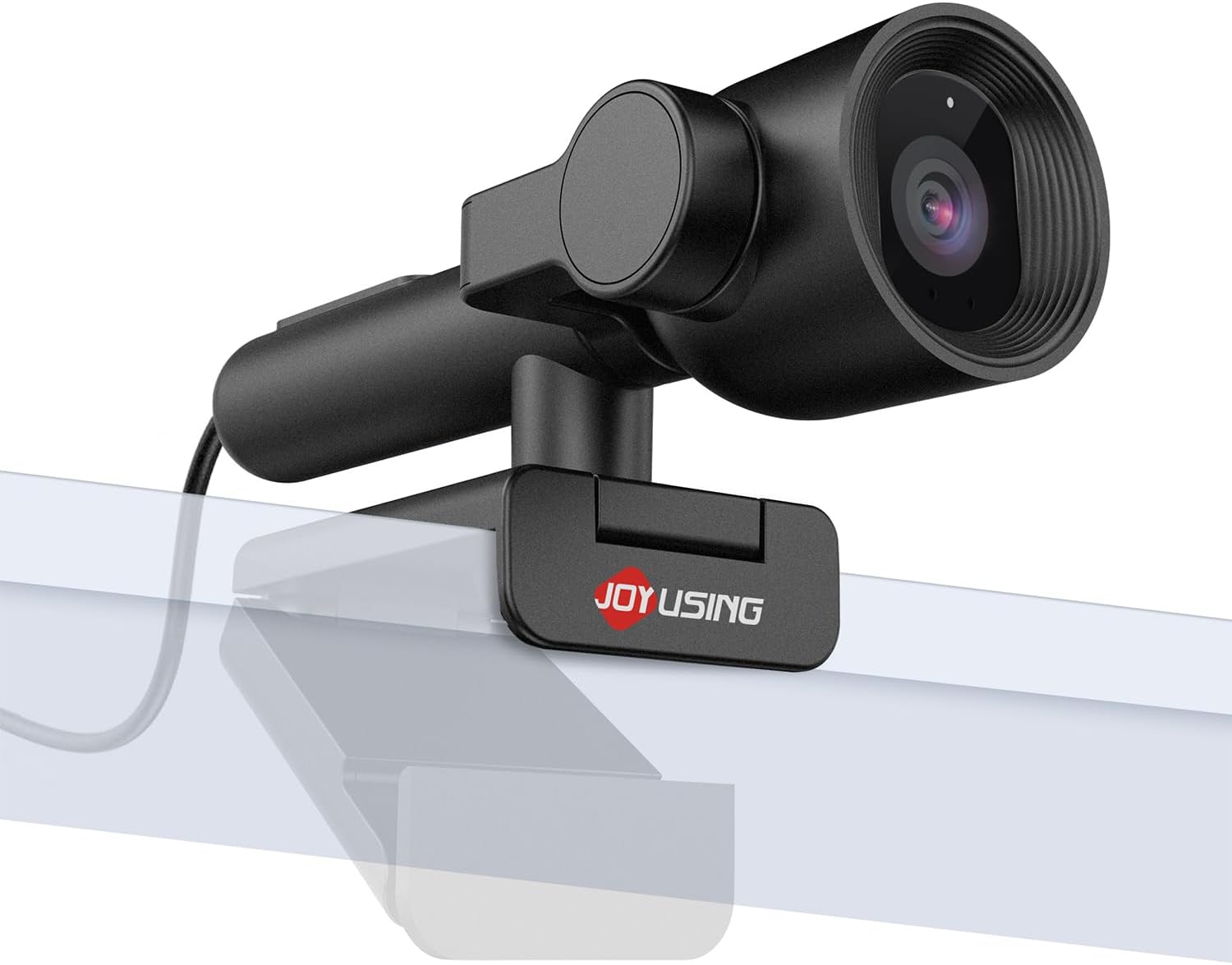 JOYUSING FlexCam10 4K Eye Contact Webcam for PC, 4 Modes in 1 Webcam with Microphone, PDAF Autofocus, 2 Noise-Cancelling Mics, 79° FOV, for Conference, Streaming, Facetime Zoom/Teams/Google Meet