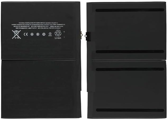 8827mAh Replacement Battery Compatible with Apple iPad 8th Gen 2020 / 9th Gen 2021 (10.2"), 3.73V Lithium Battery